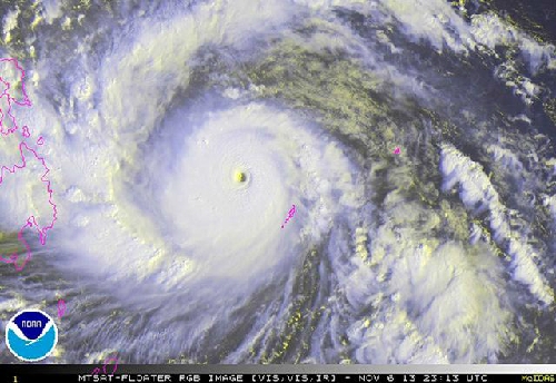 Siêu bão mạnh nhất thế giới sắp đổ bộ Philippines