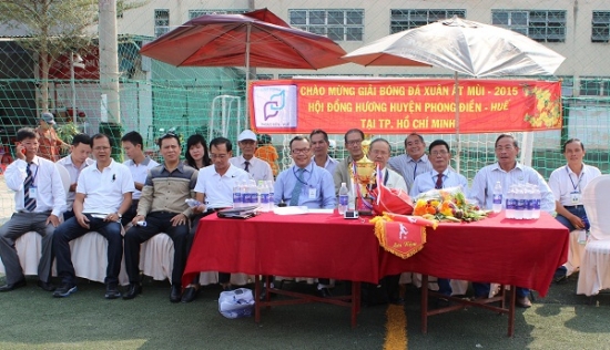 Khai mạc giải bóng đá huyện 2015