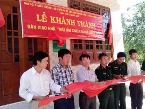 Khánh thành và bàn giao “Mái ấm Chiến sĩ nơi Biên giới” (Tại Làng Lương Mai)