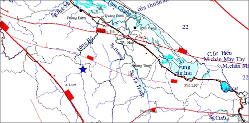 Động đất 4,7 độ Richter ở Thừa Thiên Huế